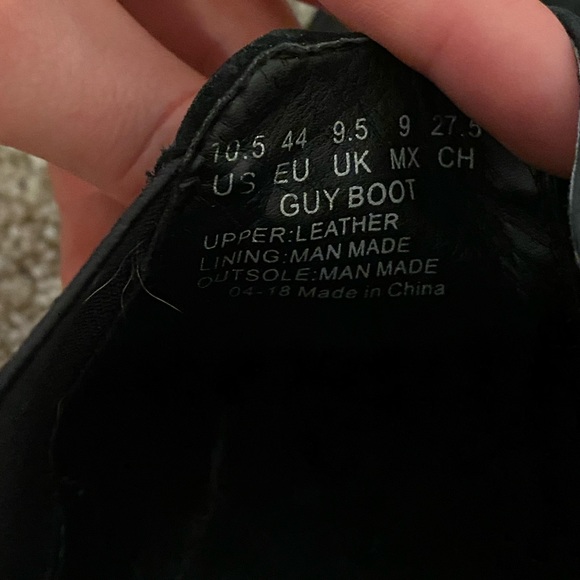 REACTION by Kenneth Cole Leather Boots - Picture 7 of 8